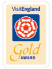 Visit England Gold Award Eckington Manor